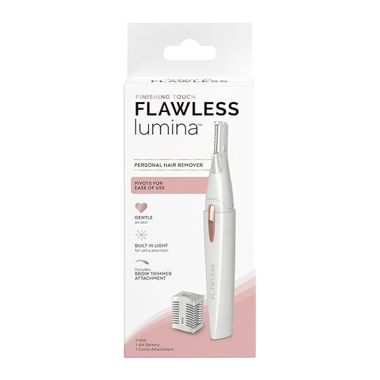 Finishing Touch Lumina Painless Hair Remover, Silver