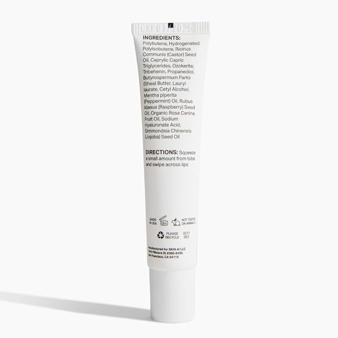 Y’OUR Intensive Lip Balm | Overnight Lip Mask: Lightweight & Comforting with Natural Shea Butter & Rosehip Oil; Extreme Moisturizer for Dry Lips. Paraben & Silicon-Free. Made in USA. 15ml (0.5 oz.)