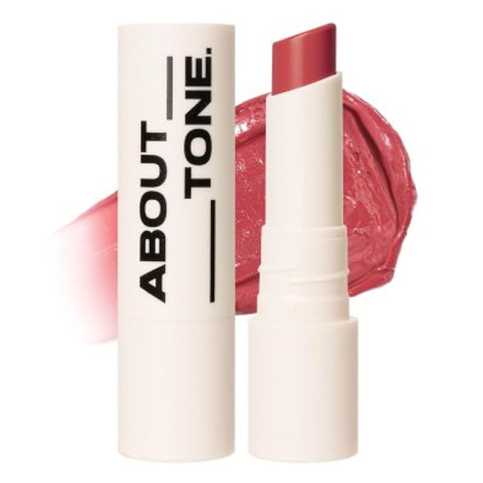 Smooth Butter Lip Balm 0.14 oz – Super Moisturizing Butter Lip Balm, Lip Repair & Care, Natural Color with Vegetable Wax, Shea Butter, All Day Hydration, Soothe Dry Chapped Lips (03 ROSY)