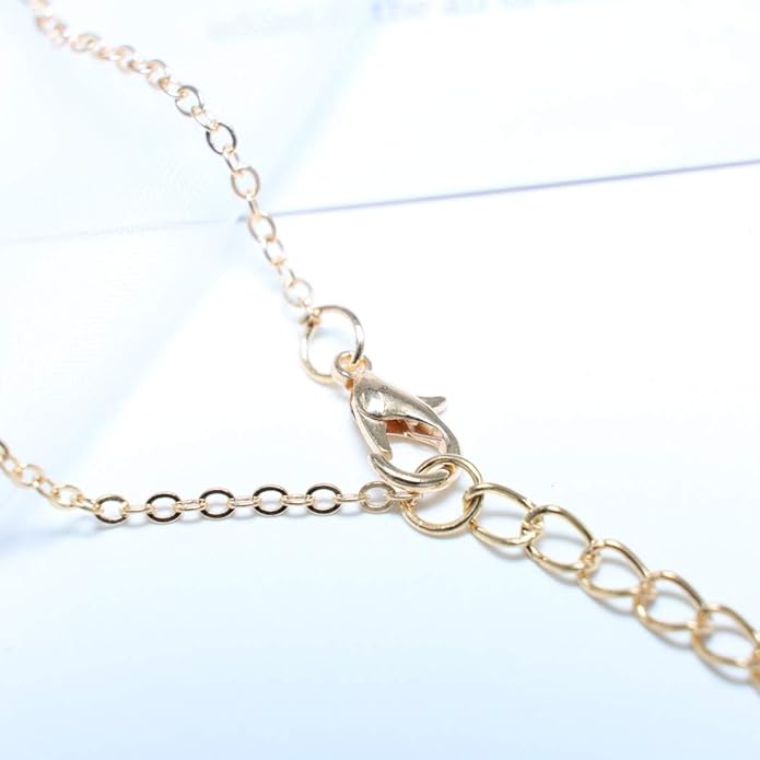 Bohemian Star Necklace Choker Small Flat Star Pendant Necklace Celestial Chain Necklace Jewelry for Women and Girls