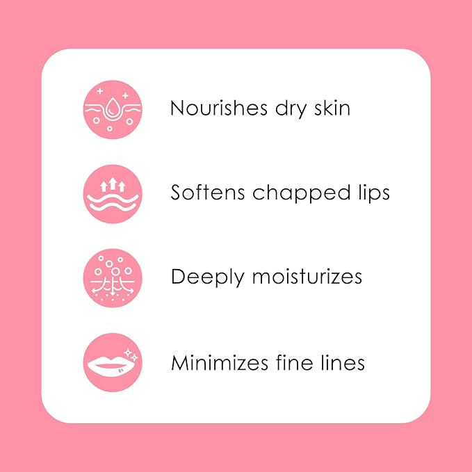 Lip Mask Hydrating - Plump & Repair Dry Lips | Lip Mask Overnight - Infused with Hyaluronic Acid & Vitamin E | Lip Sleeping Mask - Wake Up to Soft, Smooth Lips, 0.7 oz