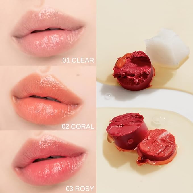 Smooth Butter Lip Balm 0.14 oz – Super Moisturizing Butter Lip Balm, Lip Repair & Care, Natural Color with Vegetable Wax, Shea Butter, All Day Hydration, Soothe Dry Chapped Lips (01 CLEAR)