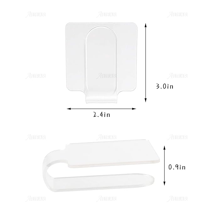 AUEAR, 3 Pack Professional Makeup Hand-held Palette Makeup Mixing Tray Clear Acrylic Nail Art Manicure or Foundation Eye Shadow Cremes Powders and Cosmetics