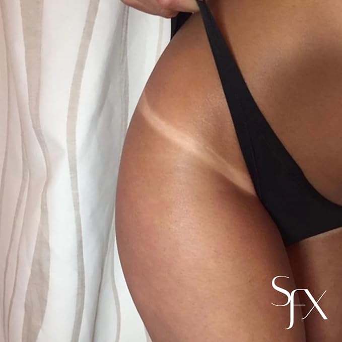 SunFX CLEARCOAT All Natural Spray Tanning Solution | No Bronzers | Infused with botanicals (1L/33.8 fl oz, MID SUMMER)