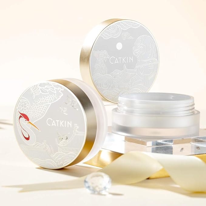 CATKIN Dreamworld Air Makeup Loose Powder Setting Finishing shimmer (C02)