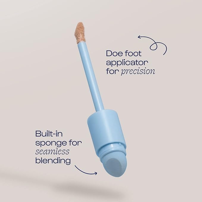 Alleyoop Game Face Concealer Makeup, Lightweight to Medium Buildable Coverage Under Eye Concealer, For Blemishes, Crease-proof and Hydrating with Aloe Stem Cell, Smooth Second Skin Finish - Superstar