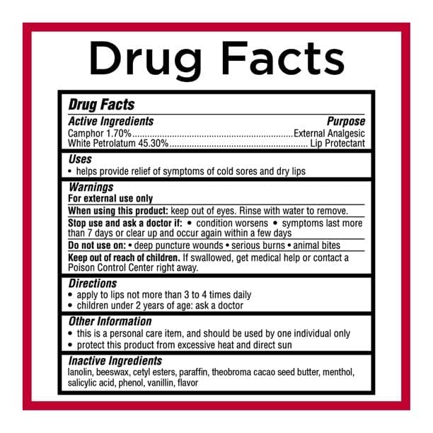 Carmex Classic Lip Balm Medicated 0.25 oz