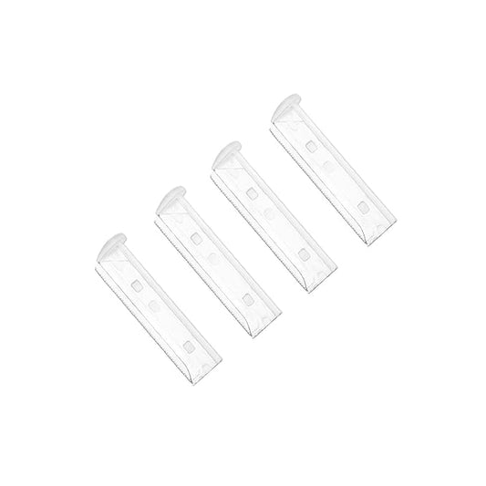 Tweezerman Facial Razor Replacement Blades, 4 Count (Pack of 1)