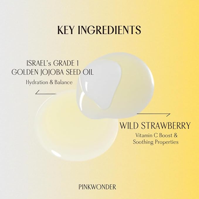 PINKWONDER USDA Organic Jojoba Oil (6.76oz, Jojoba Toner)