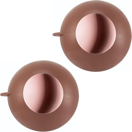 Washable Reusable Gel Lint Roller for Pet Hair, Tecogue Portable Dog Cat Pet Hair Remover for Clothes, Laundries, Sticky Cleaner, Dust Fuzz Fur for Travel Household (Maroon-2pcs)