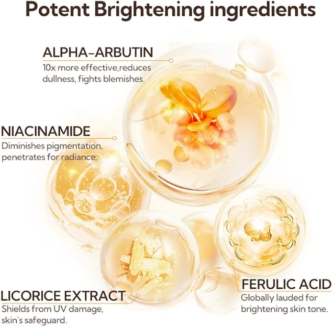 Toner for Face, LANBENA Vitamin C Face Toner, Brightens and Balances pH, Hydrating Face Toner for Women, Facial Toner with Hyaluronic Acid, Non-Alcoholic 150ML