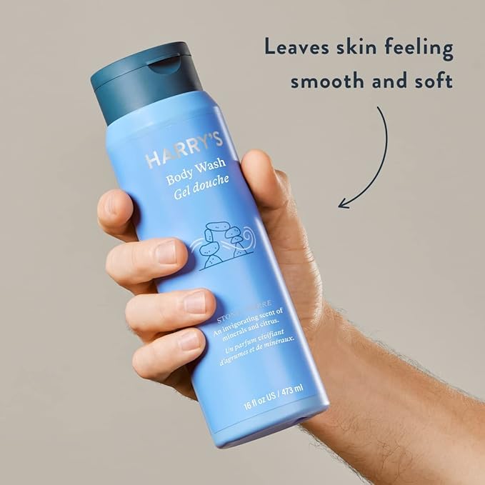 Harry's Men's Body Wash - Body Wash for Men - Variety Pack - 16 Fl oz , Pack of 4 (Packaging May Vary)