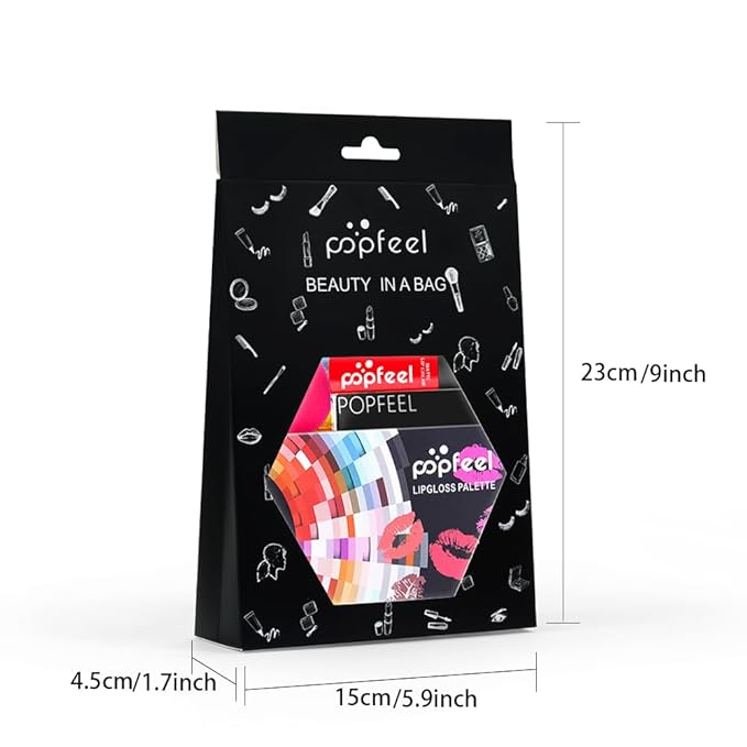 All in One Eyeshadow Palette Makeup Set, Makeup Kit with Primer, Mascara, Concealer Palette, Lip Stick Palette, Glitter Highlight, Travel Makeup Bundle Holiday Makeup Gift Box for Women Girl