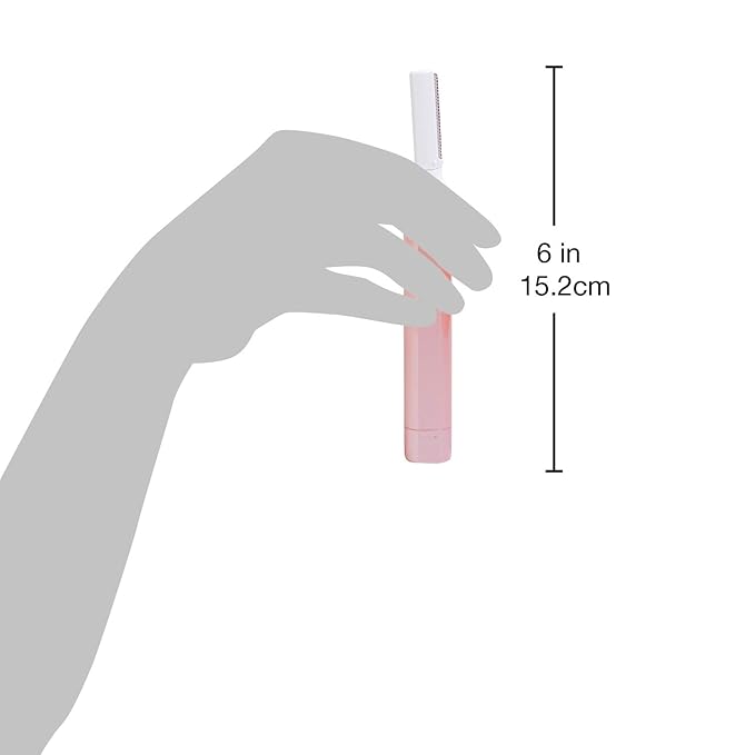 Kai About Face Sonic Beauty Wand with Bonus Eyebrow Shaper; Battery Operated Face Hair Remover; Face, Chin, & Lip Hair Remover, Face Hair Remover Tool for Women, Epilator for Men & Women (Pack of 2)