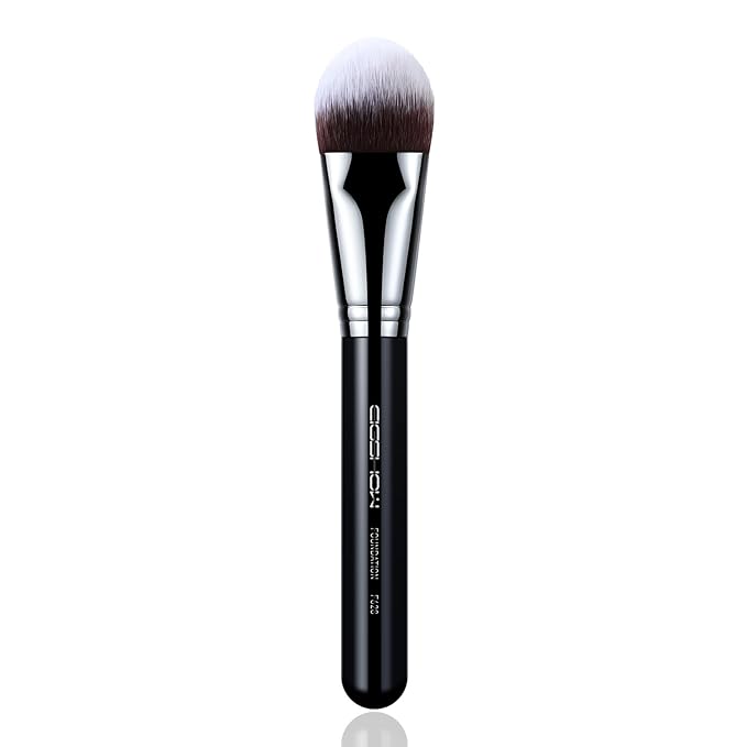 EIGSHOW Flat Foundation Brush, Large Face Makeup Brush with Soft Dense Synthetic Bristles for Blending Liquid Cream Powder (F628)