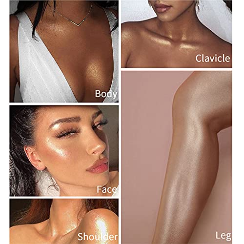 2 Pack Body Luminizer, High Gloss Waterproof Body