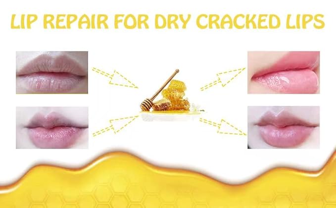 2PCS Honey Balm & Strawberry Lip Aging