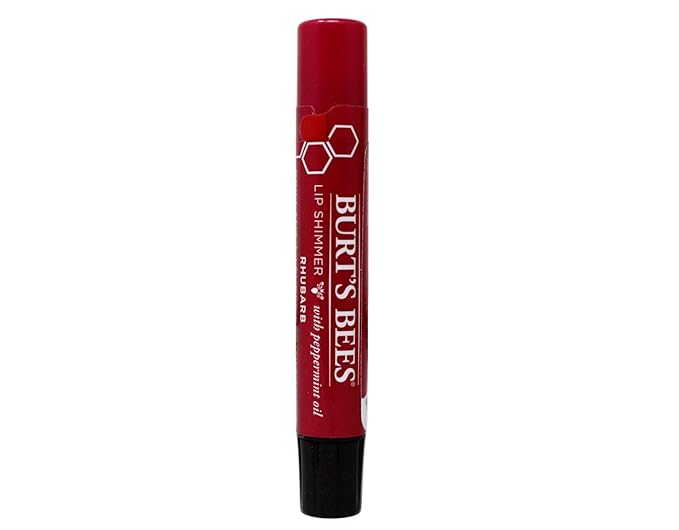Burt's Bees Lip Shimmer, Rhubarb 0.09 oz