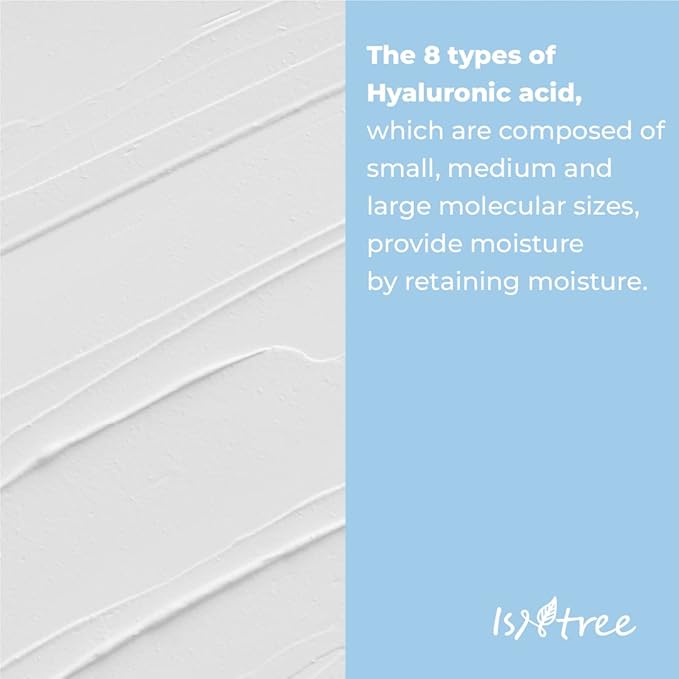 IsNtree Hyaluronic Acid Low-Ph Cleansing Foam 150ml, 5.07 fl.oz | Moisturizing & Mild cleansing | 8 types of hyaluronic acid | Helps to remove impurities gently