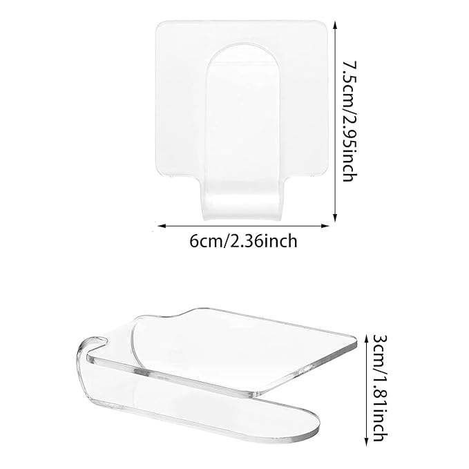 yueton 2SET Handheld Square Color Palette Acrylic Color Palette Beauty Color Palette Beauty Concealer Plate Liquid Foundation Color Palette Nail Art Transparent Palette for Makeup Foundation