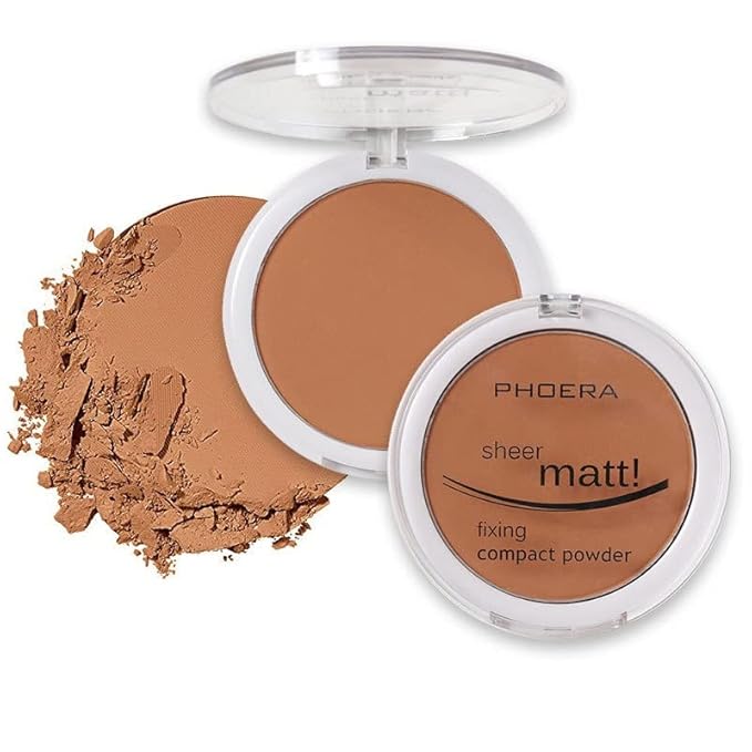 2 Pack Matte Face Powder, Control Oil Brighten