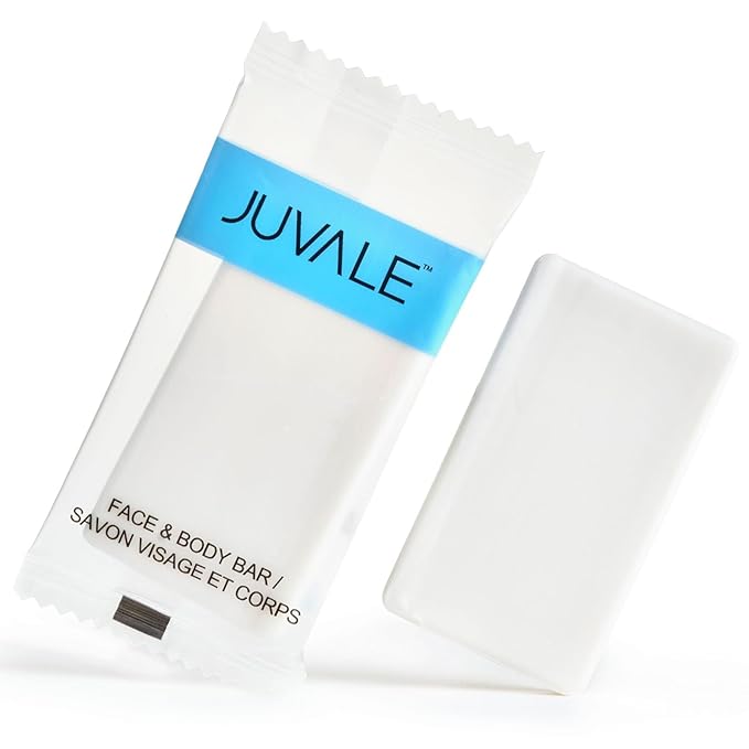 Juvale 500-Pack Travel Size Soap Bars, Individually Wrapped Face and Body Cleanser Soap for Hotel, Motel, Small Business, On-th-go Use (Small, 0.5 oz) Bulk Pack