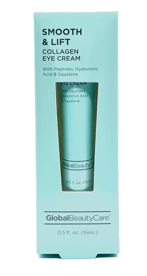 Collagen Eye Cream, With Peptides, Hyaluronic Acid & Squalane