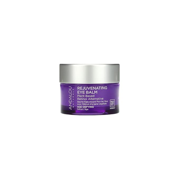 Andalou Naturals Age Defying Plant-Based Retinol Alternative Eye Balm, 0.45 OZ