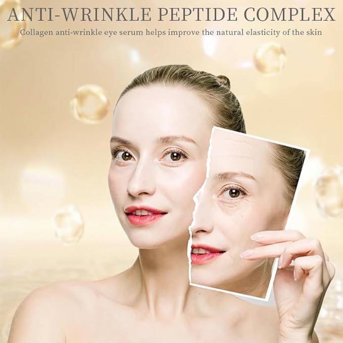 Xianjina Polypeptide Collagen Elastic Essence Cream - Micro-Molecular Anti-Wrinkle Firming Lotion, Tightening & Lifting Sagging Skin for Face, Moisturizing Anti-Aging Treatment (2 Pack)