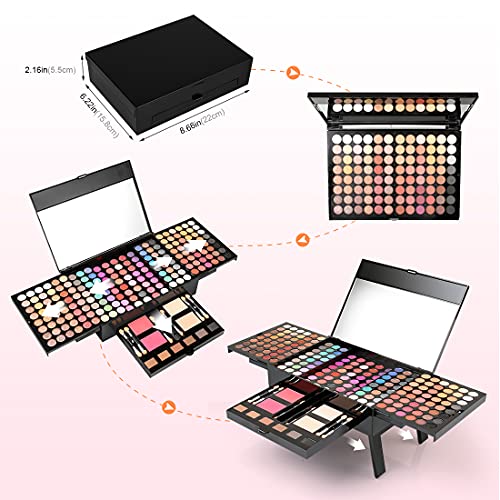 194 Colors Pink Cosmetic Make up