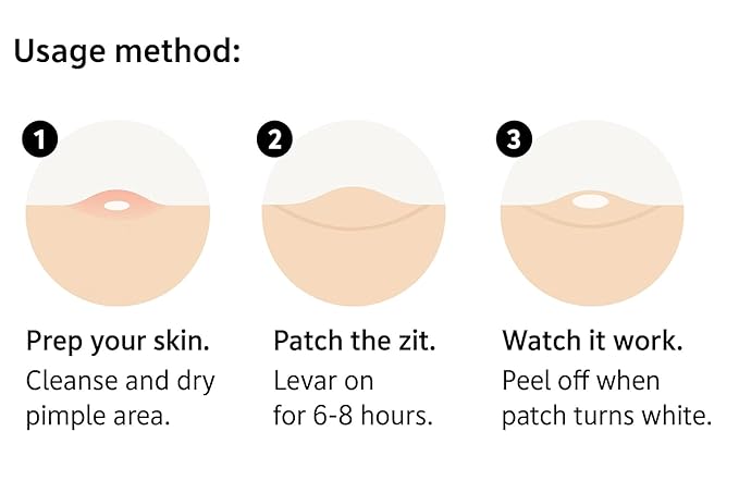 Hydrocolloid Acne Pimple Patch – 72 Count (9mm & 12mm) | Invisible Spot Patches for Pimples, Zits, Blemishes & Whiteheads | Fast Healing, Waterproof, Strong Adhesion & Gentle on Skin