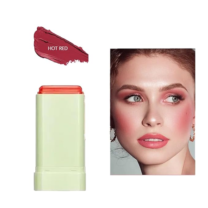 Cream Blush Stick, Blush Beauty Wand for Cheek