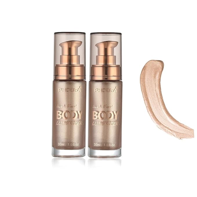 2 Pack Body Luminizer, High Gloss Waterproof Body