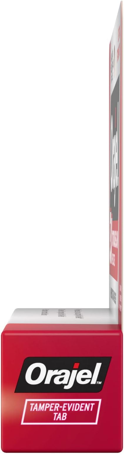Orajel 3X for Toothache & Gum Pain: Maximum Gel Tube 0.42oz - from #1 Oral Pain Relief Brand for Instant Pain Relief (Pack of 2)