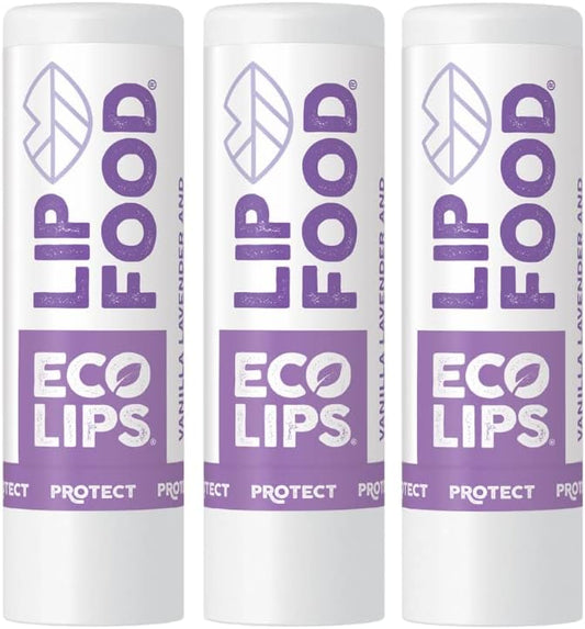 Eco Lips Lip Food - Nutrient Dense & Organic Lip Balm (Protect)