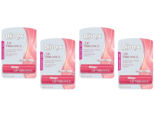 Blistex Lip Vibrance Lip Protectant (Pack of 4)