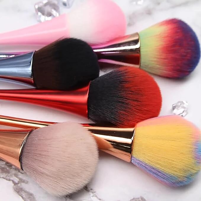 2pcs nail dust brush acrylic