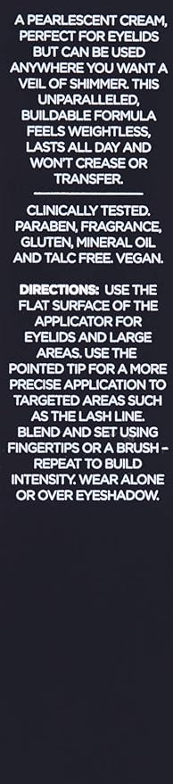 COVER FX Shimmer Veil - Mercury - Weightless Cream Shimmer - Crease-Proof - Transfer-Proof Formula - Multidimensional Shine - Eyes, Cheeks and Lips