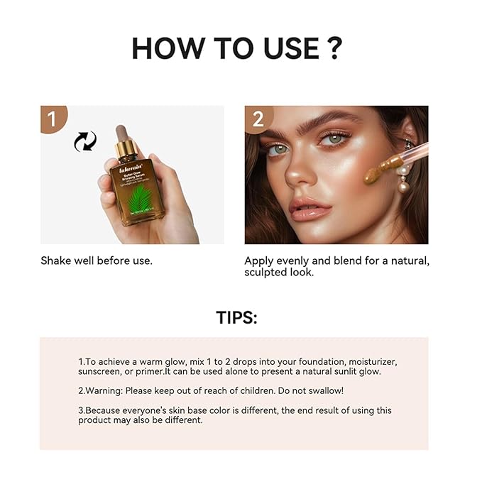 Butter Glow Bronzing Serum, Facial Bronzing Serum, Bronzing Face,