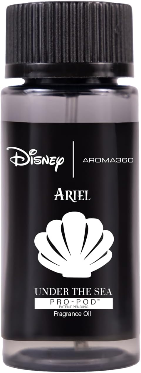 Aroma360 | Disney Under The Sea Pro-Pod Fragrance Oil Blend | The Little Mermaid | Princess Ariel | Luxury Essential Oil | Aromatherapy Scent Diffuser Oil | Bergamot, Ivy and Ocean 1.7 fl oz, 50 mL