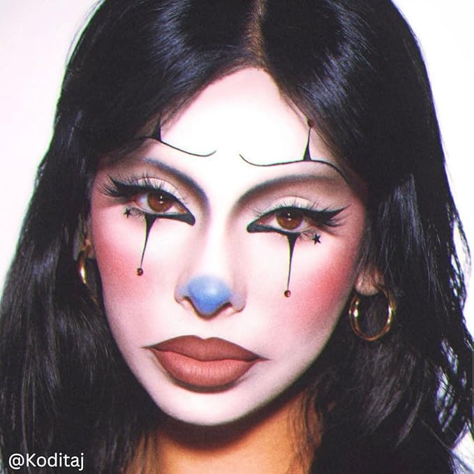 Mehron Makeup Color Cups | Stage, Foundation, Face Paint, Body Paint, Halloween | Face Paint Makeup | Greasepaint .5 oz (14 g) (Clown White)