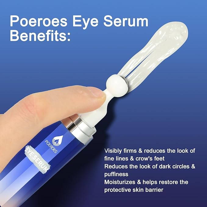 Eye serum with 8% caffeine
