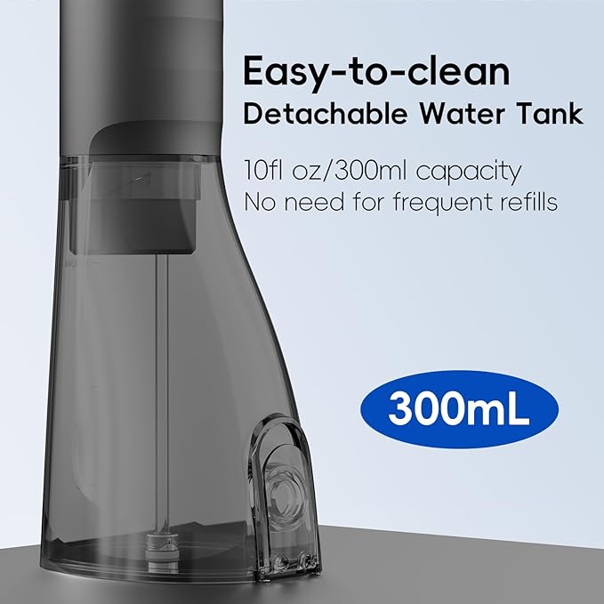 Water Flosser Cordless for Teeth - Dental Cleaning 10oz