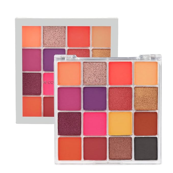 16 Girds Colorful Matte Shimmer Eyeshadow Palette