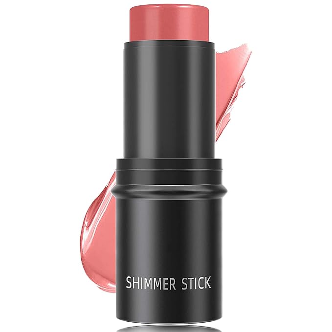 Cream Blush Stick for Cheeks & Eyes & for Women(#05)