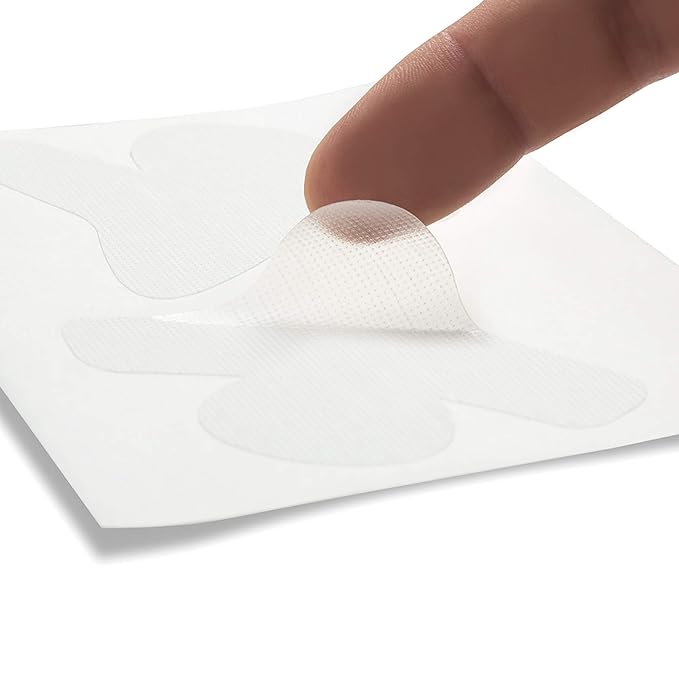 Toute Nuit Wrinkle Patches – Jet – Face Tape for Forehead and Large Frown Lines – Hypoallergenic Anti Wrinkle Patches – 20 Count, Made in USA