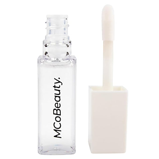 MCoBeauty Lip Oil Hydrating Treatment, Clear, Moisturizing Shine for Naturally Beautiful Lips, Vegan, Cruelty Free Cosmetics