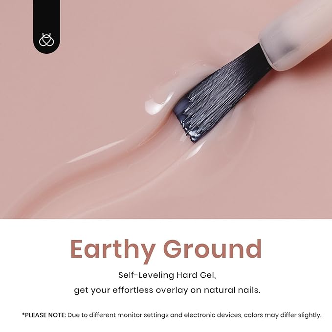 Beetles Builder Gel for Nails 7 in 1 Builder Nail Gel Color Nude Brown for Nails Extension & Building Apex Strengthen Thin Nails DIY Salon at Home Nail Art Base Gel Needed Gift for Women