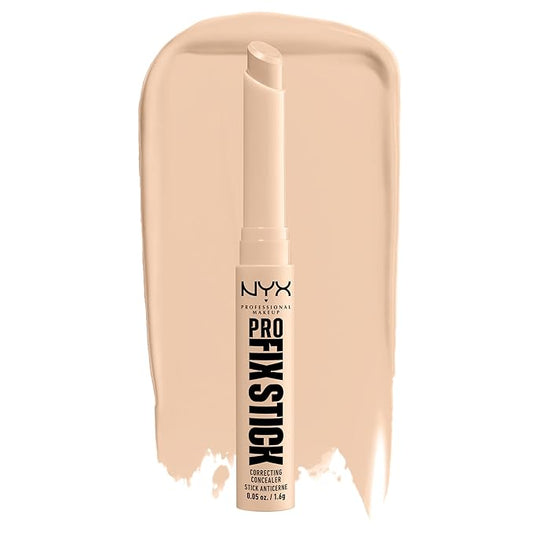 NYX PROFESSIONAL MAKEUP Pro Fix Stick Correcting Concealer, Buildable Medium Coverage Concealer Stick - Alabaster