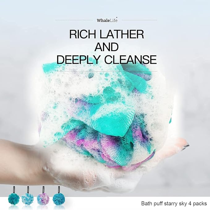 Loofah sponge bath sponge for